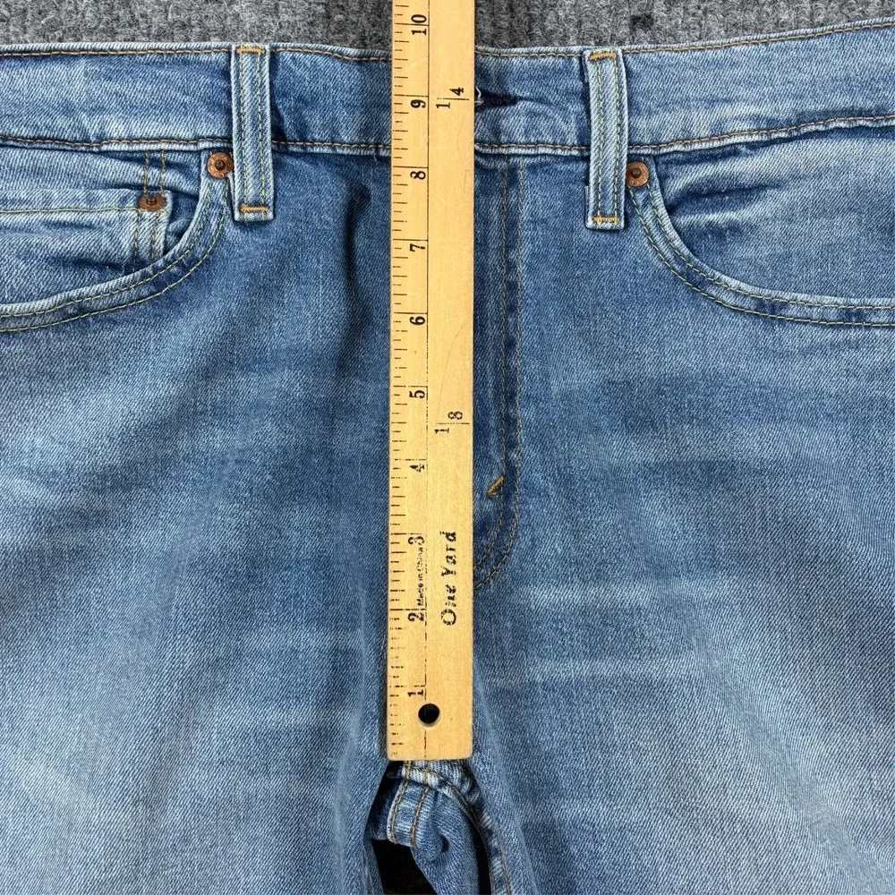 Levi's 512 Mens Slim Taper Jeans Size 31x30 Light Wash Denim Stretch Low Rise